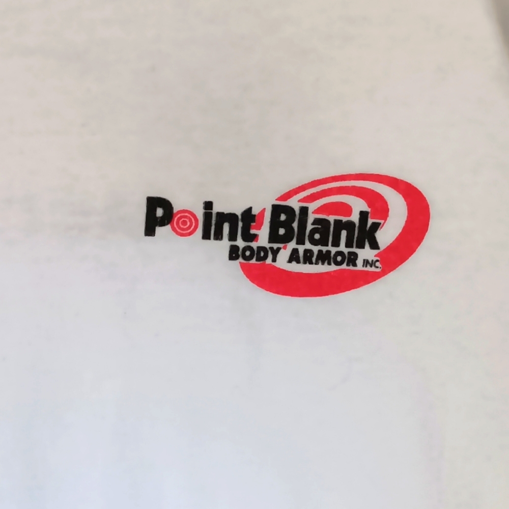 Point Blank Body Armor Vintage 90s T Shirt - Picture 2 of 8